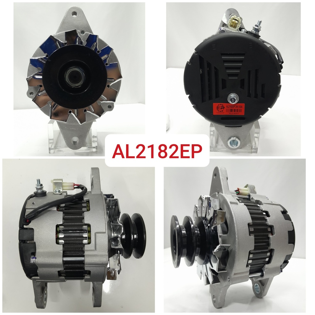 AL2182EP-HINO J08C 24V 80A 4P WHITE GRIP ALTERNATOR