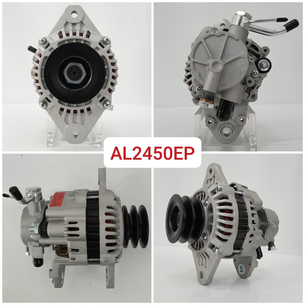 AL2450EP-MITS 4D33 24V 45A + B/PIPE PUMP ALTERNATOR