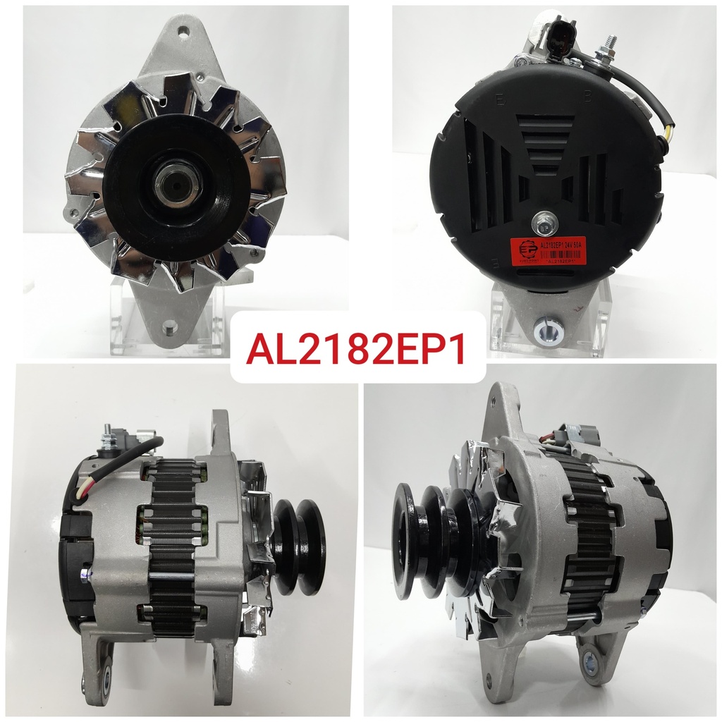 AL2182EP1-HINO J08C 24V 80A 4P GREY GRIP ALTERNATOR  