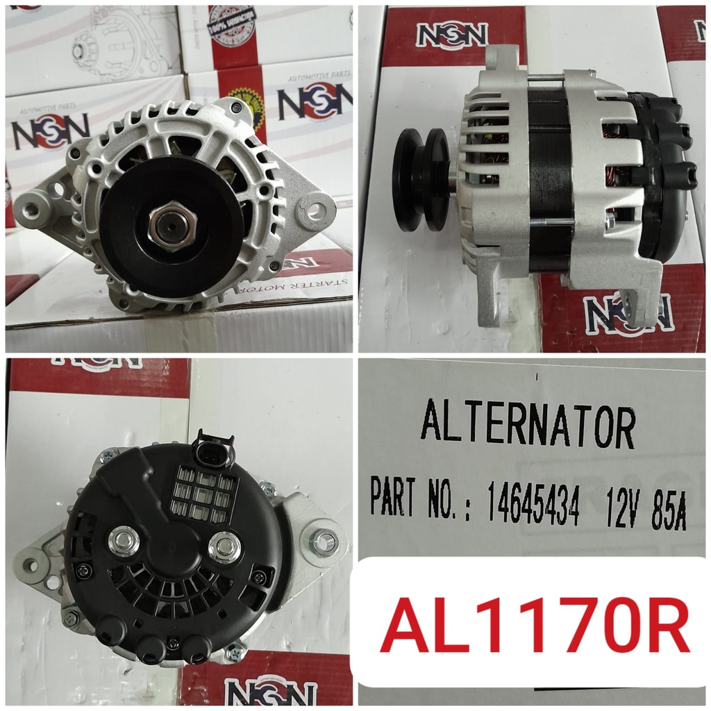 AL1170R-EXCAVATOR/LOADER 12V 85A 1V 2P BACK GIP ALTERNATOR