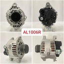 AL1006R- HYUNDAI 12V 110A 6PK DOUBLE FITTING TOP BOTTOM 3P BACK ALTERNATOR