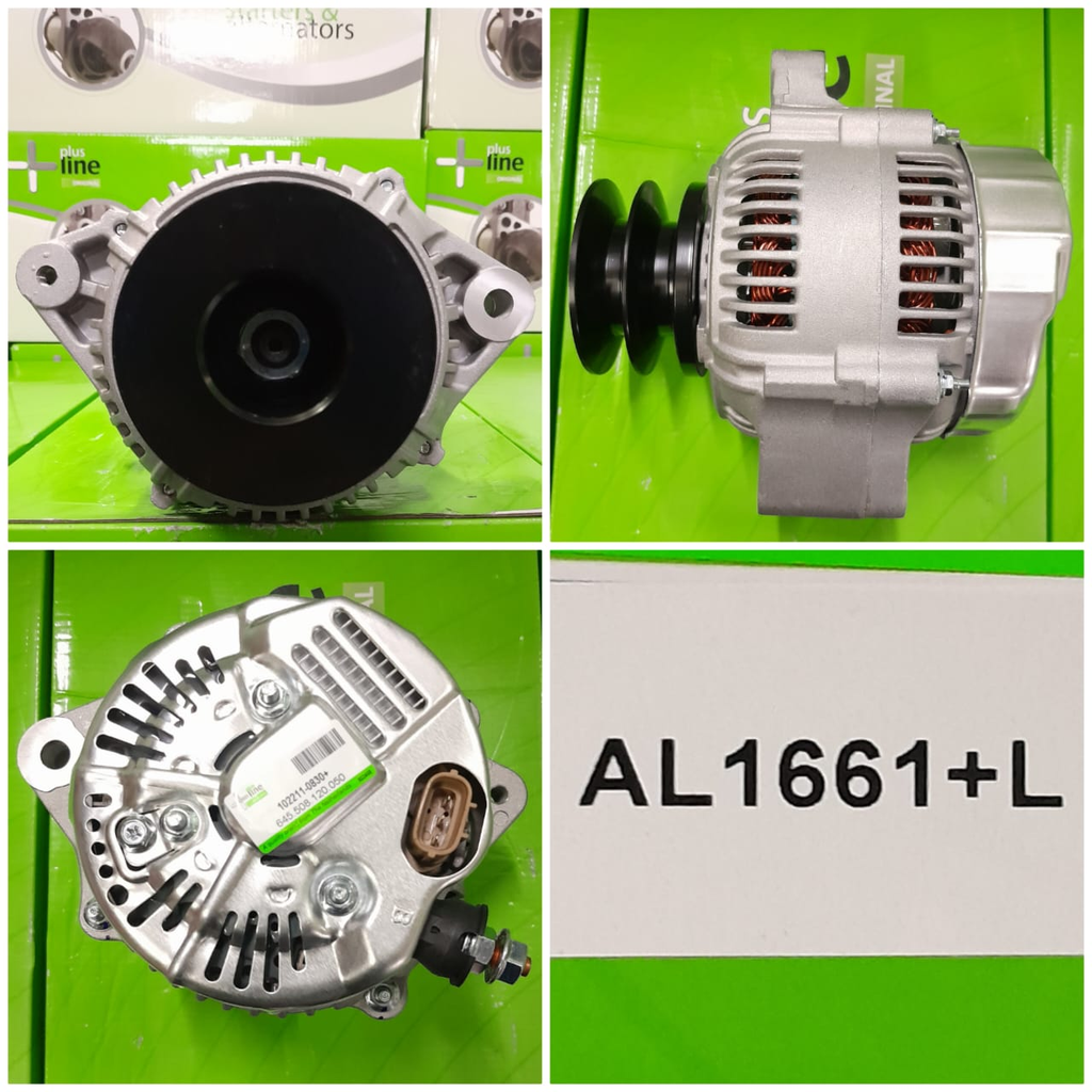 AL1661+L-ND LC 12V 120A RHE 3P STR 2V ALTERNATOR 
