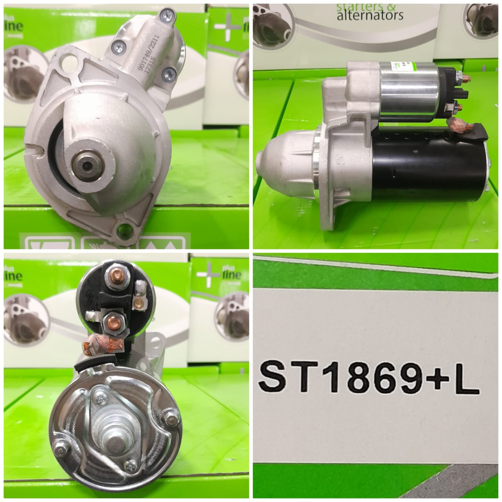 ST1869+L-RUGGERINI 12V 9T 2B/LHO CCW STARTER