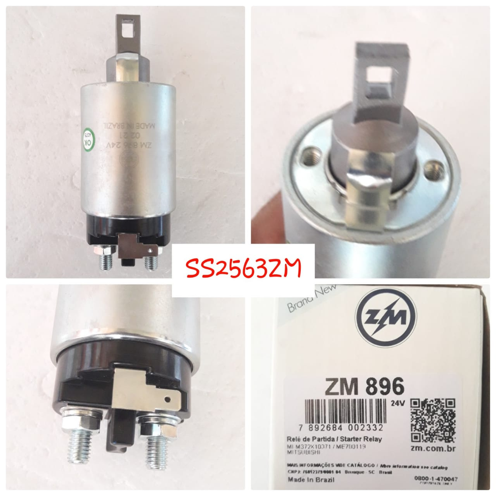 SS2563K-MITS CANTER 24V SOLENOID SWITCH  