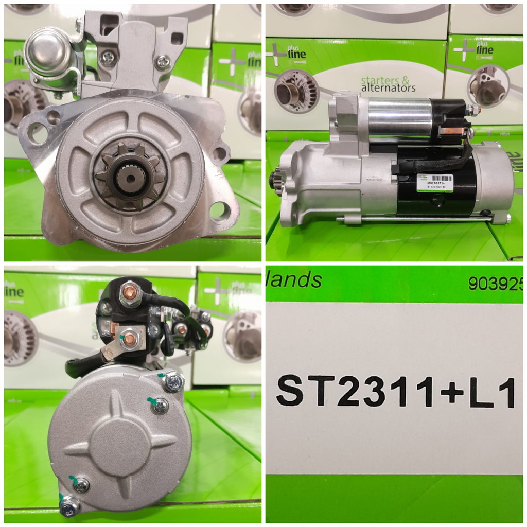 ST2311+L1-FORKLIFT S6S 24V 10T 2B 10/4 STARTER MOTOR