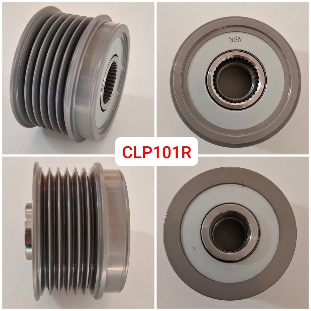 CLP101R-MDA 6 6PK CLUTCH PULLEY