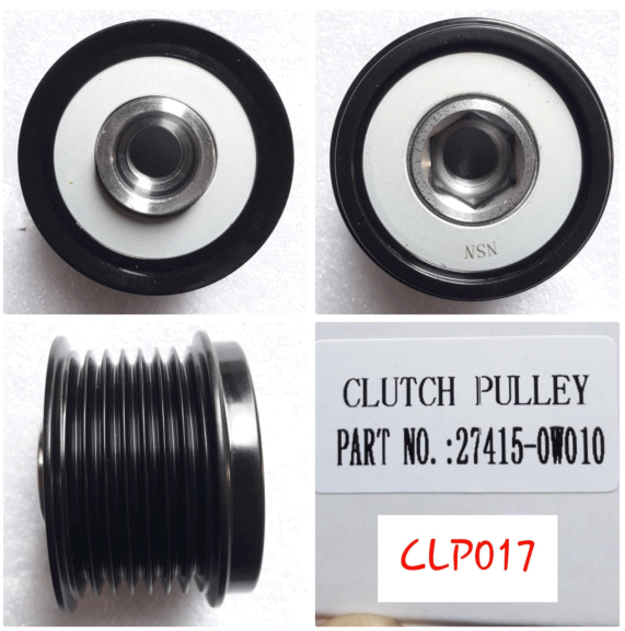 CLP017R-TOYOTA CAMRY 7PK SMALL CLUTCH PULLEY