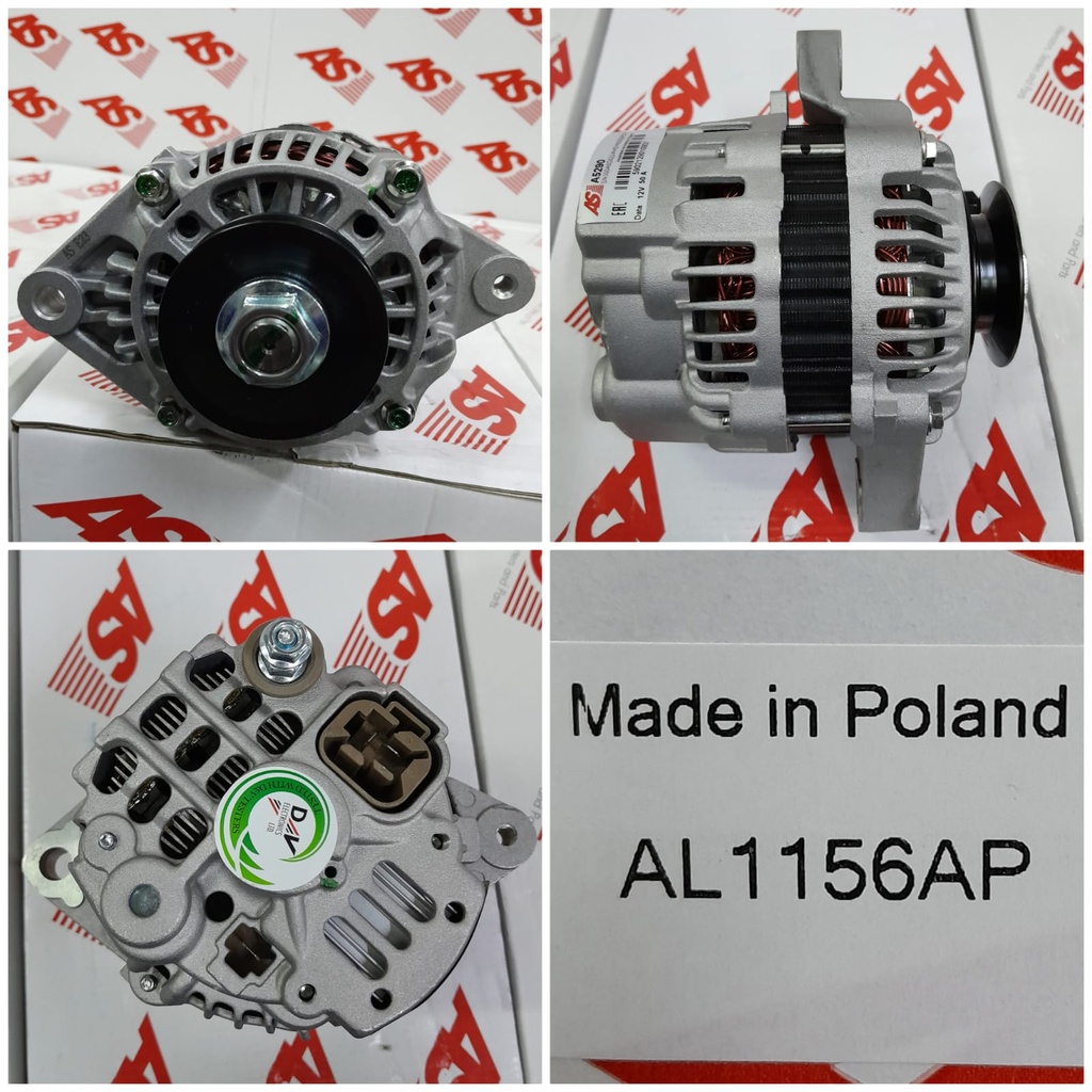 AL1156AP-FORKLIFT JOHN DEER12V B/GRIP (L R) ALTERNATOR  