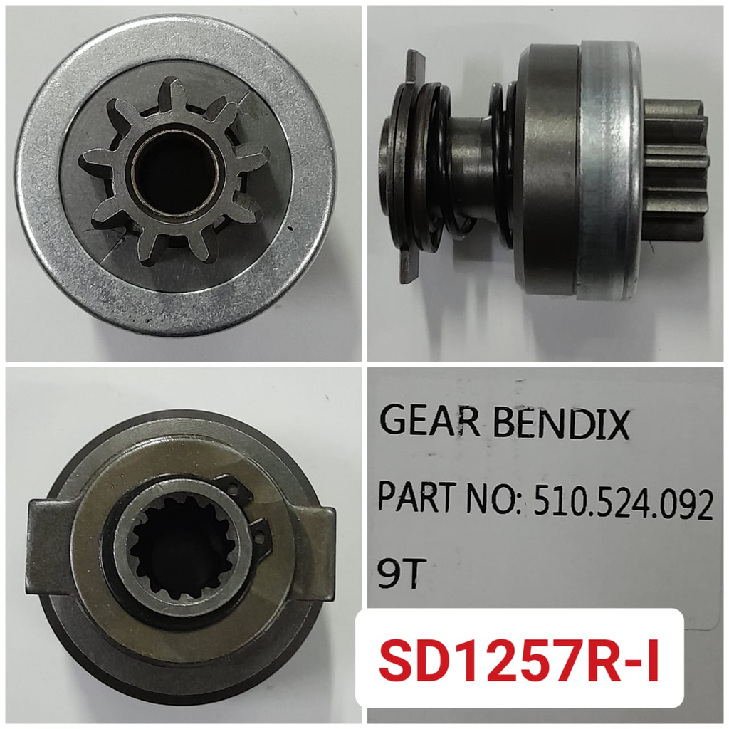 SD1257R-I DTZ ISK 9T ISK N/M OEM GEAR BENDIX
