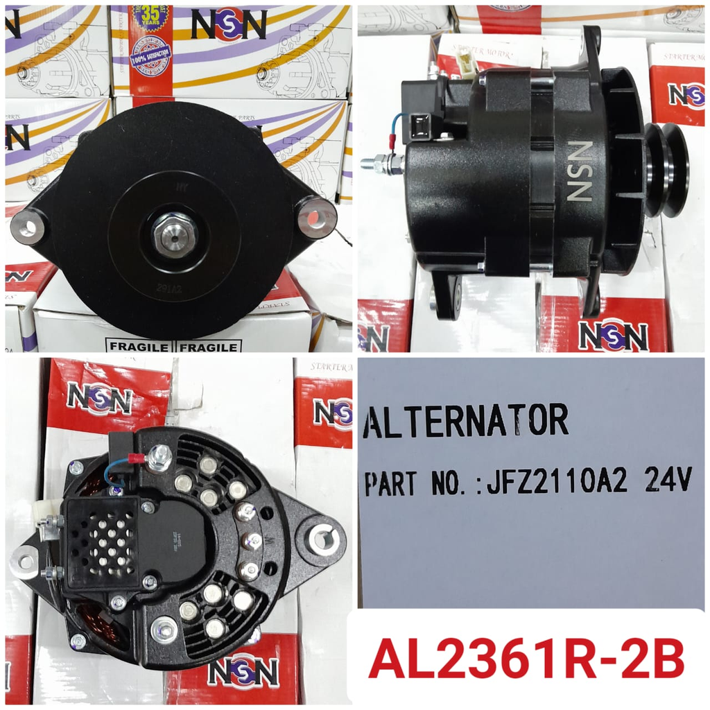AL2361R-2B-LEECE NEVILLE 24V 110A  2B REG ALTERNATOR