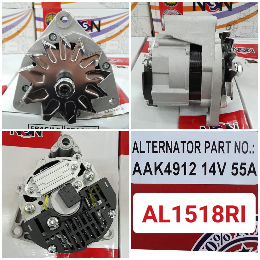 AL1518R-ISK-MCD 12V 55A ISKRA ALTERNATOR
