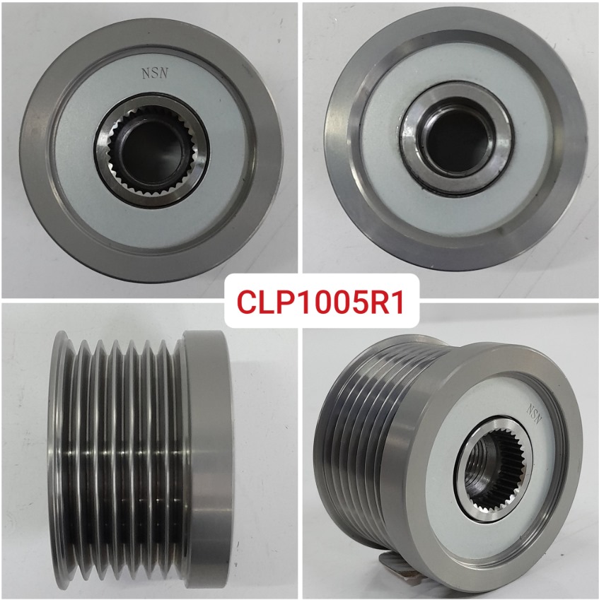 CLP005R1-MITS CANTER INDIAN 7PK CLUTCH PULLEY