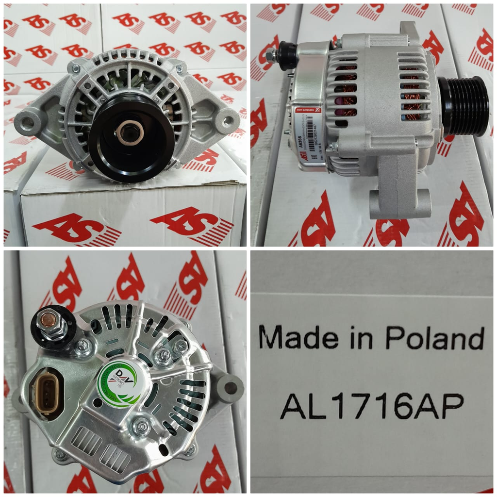 AL1716AP-PERKIN/CASE 12V 90A ND 8PK 3P ALTERNATOR
