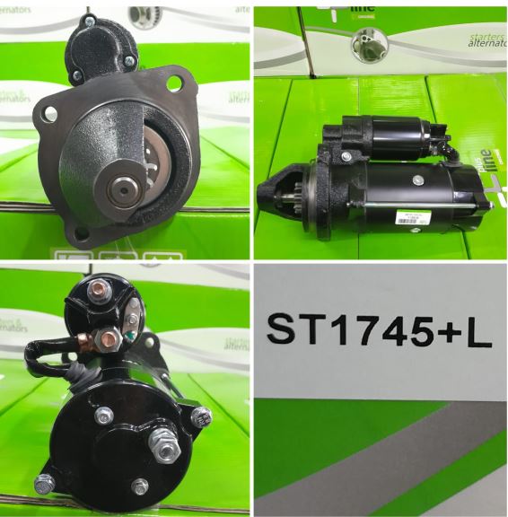 ST1745+L-PERKIN ISKRA 12V 10T 624 RHO STARTER