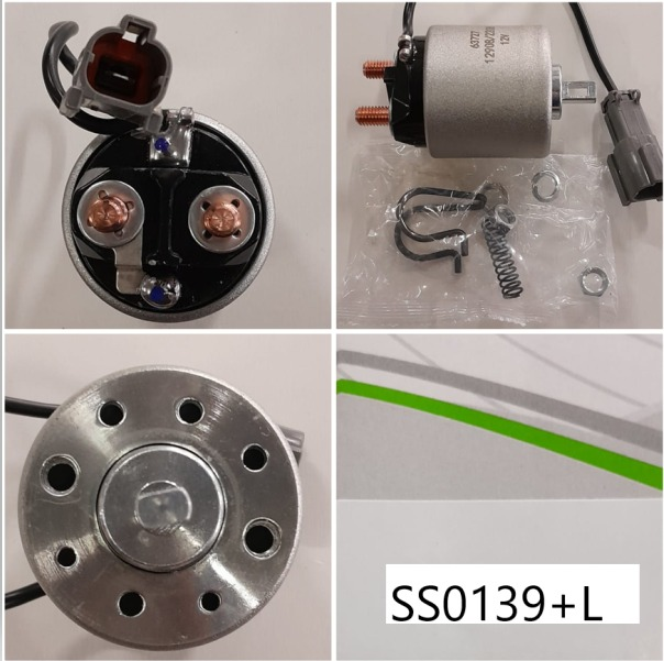 SS0139+L-IZU OEM 12V 6BOLT SMALL SOLENOID SWITH