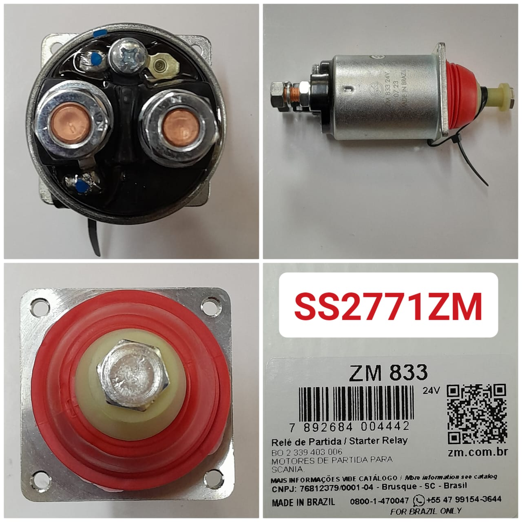 SS2771ZM-SCN 24V 124/144/164 24V 3/BOLT SWITCH
