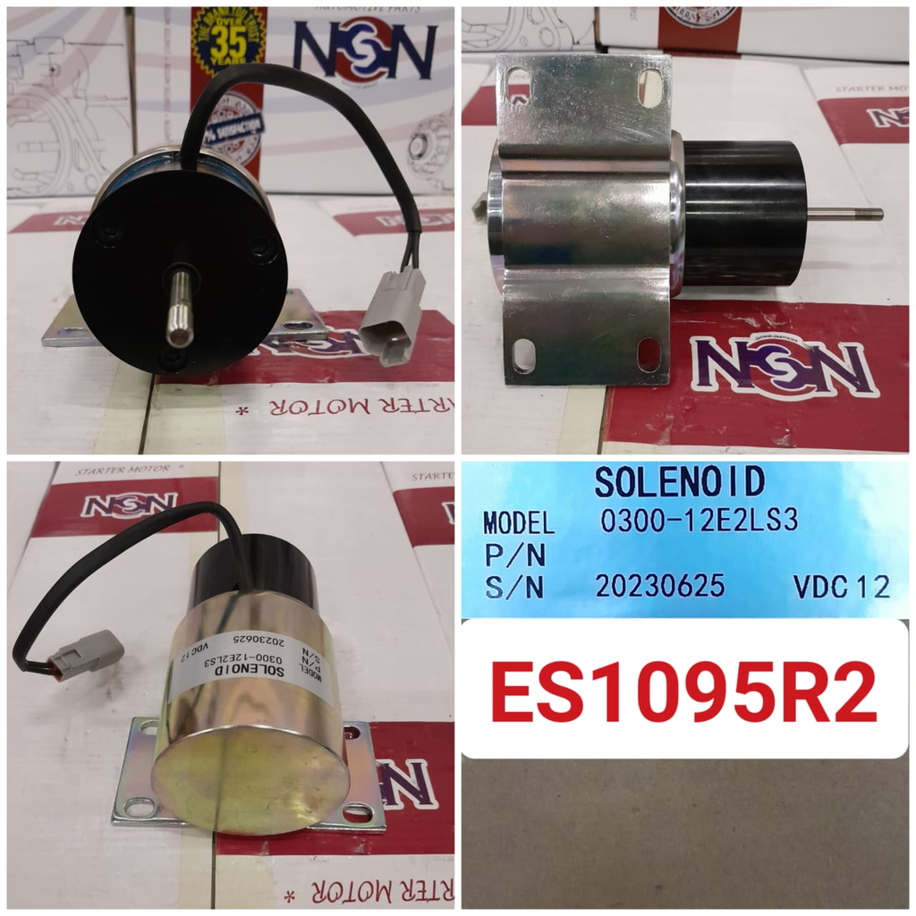 ES1095R2-12V ACTUATOR WITH FITTING STOP SOLENOID