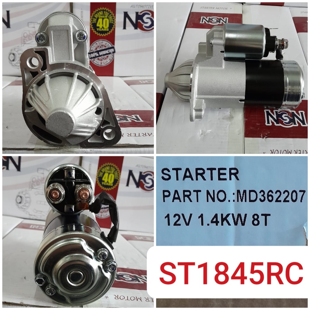 ST1845RC- UNIV.HYSTER 12V 8T 2B/LHO STARTER