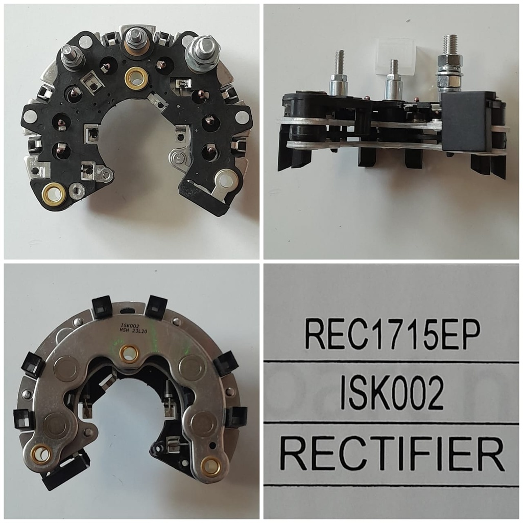 REC1715EP-JCB 3CX WITH TRIO RECTIFIER PLATE