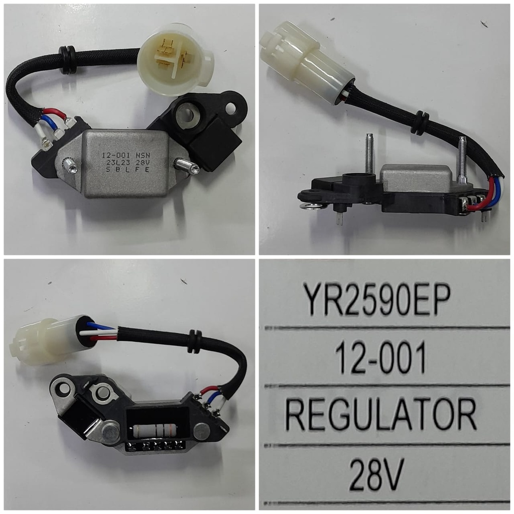 YR2590EP-NSSN 6HE1 24V 3P W/ROUND GRIP REGULATOR