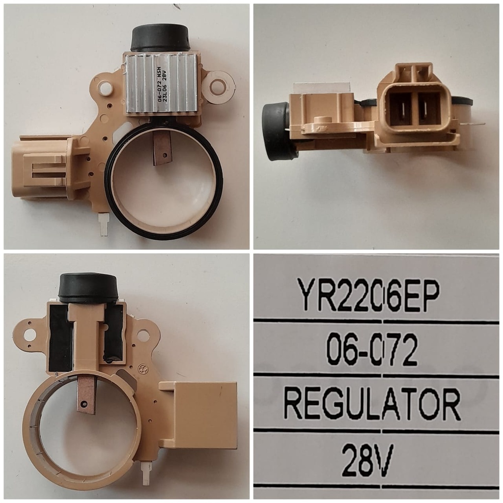 YR2206EP-HYUNDAI 24V 43MM STRAIGHT REGULATOR
