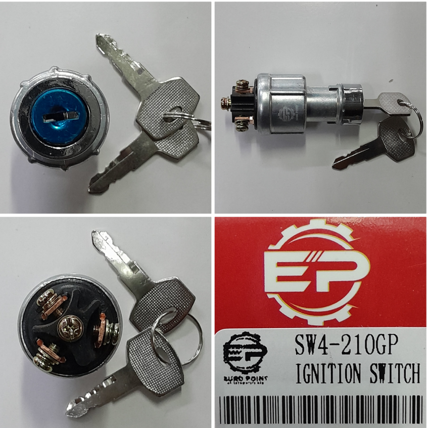 SW4-201EP-UNIVERSAL IGNITION SWITCH 4BOLT
