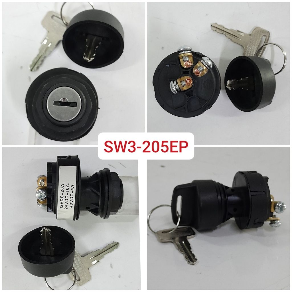 SW3-205EP-JLG 3BOLT OEM IGNITION SWITCH