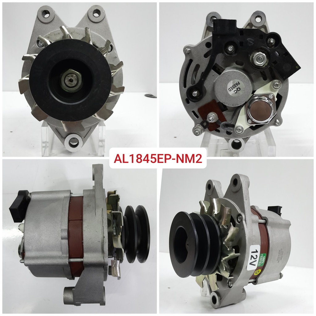 AL1845EP-NM2-CASE INDIAN ALTERNATOR 12V 2HOLE UP WIDE