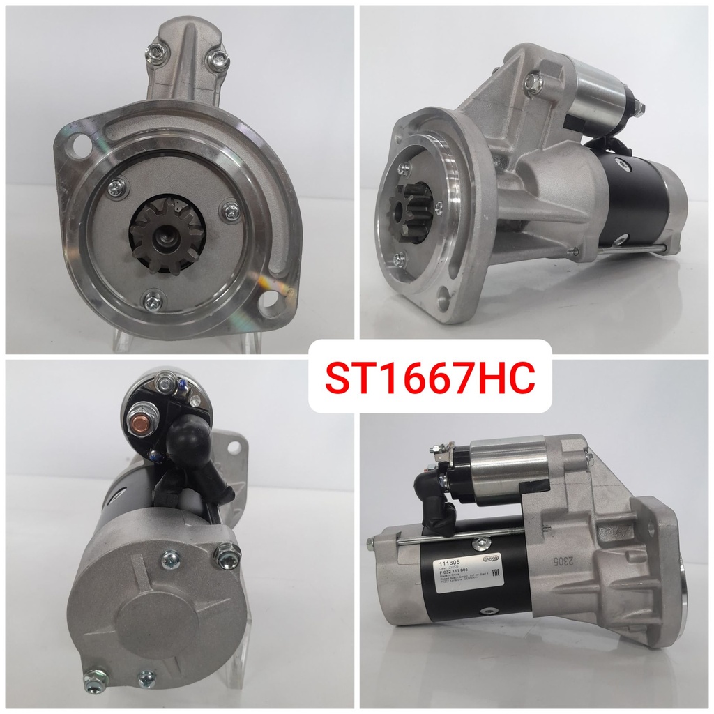 ST1667HC-NSSN TD27 12V 9T STARTER MOTOR