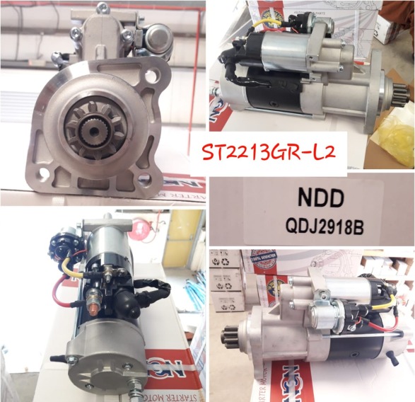 ST2213R-L2-CNA 39MT 24V 10T ULC 8KW 43MM STARTER+SAFETY