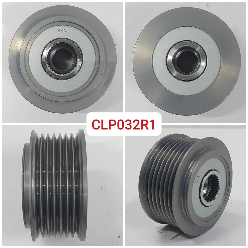 CLP032R1-NSSN NVRA 7PK CLUTCH PULLEY