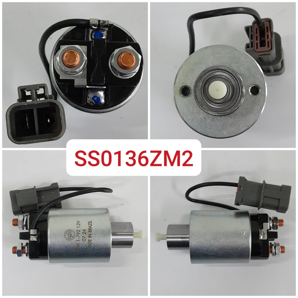 SS0136ZM2-NSSN/IZU 90MM 12V+PLASTIC LBC SOLENOID SWITCH