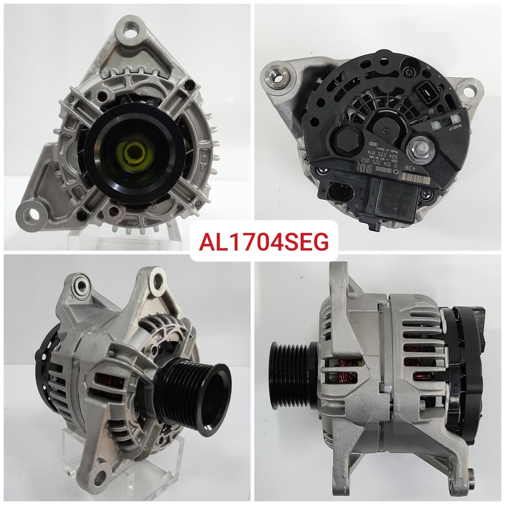 AL1704SEG-JCB NEW HOLLAND 12V 90A RHE 8PK 2P ALTERNATOR