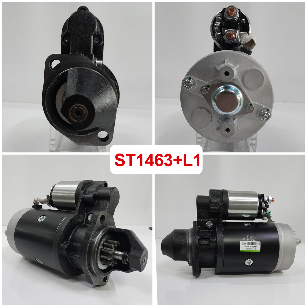 ST1463+L - UNIV. HATZ 12V 11T 2B LHO 2.4KW S/BODY STARTER