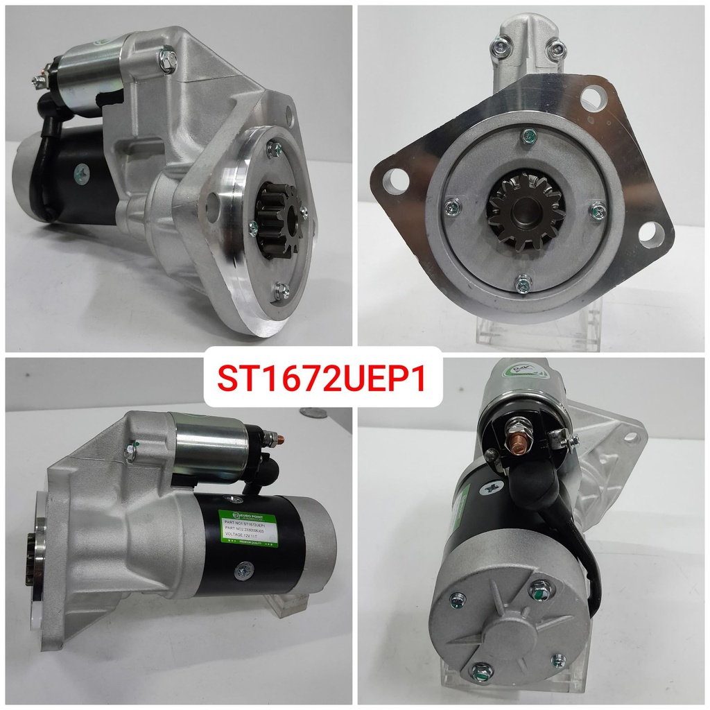 ST1672UEP1-NSSN TD42 12V 11T LHO OPEN B/B STARTER