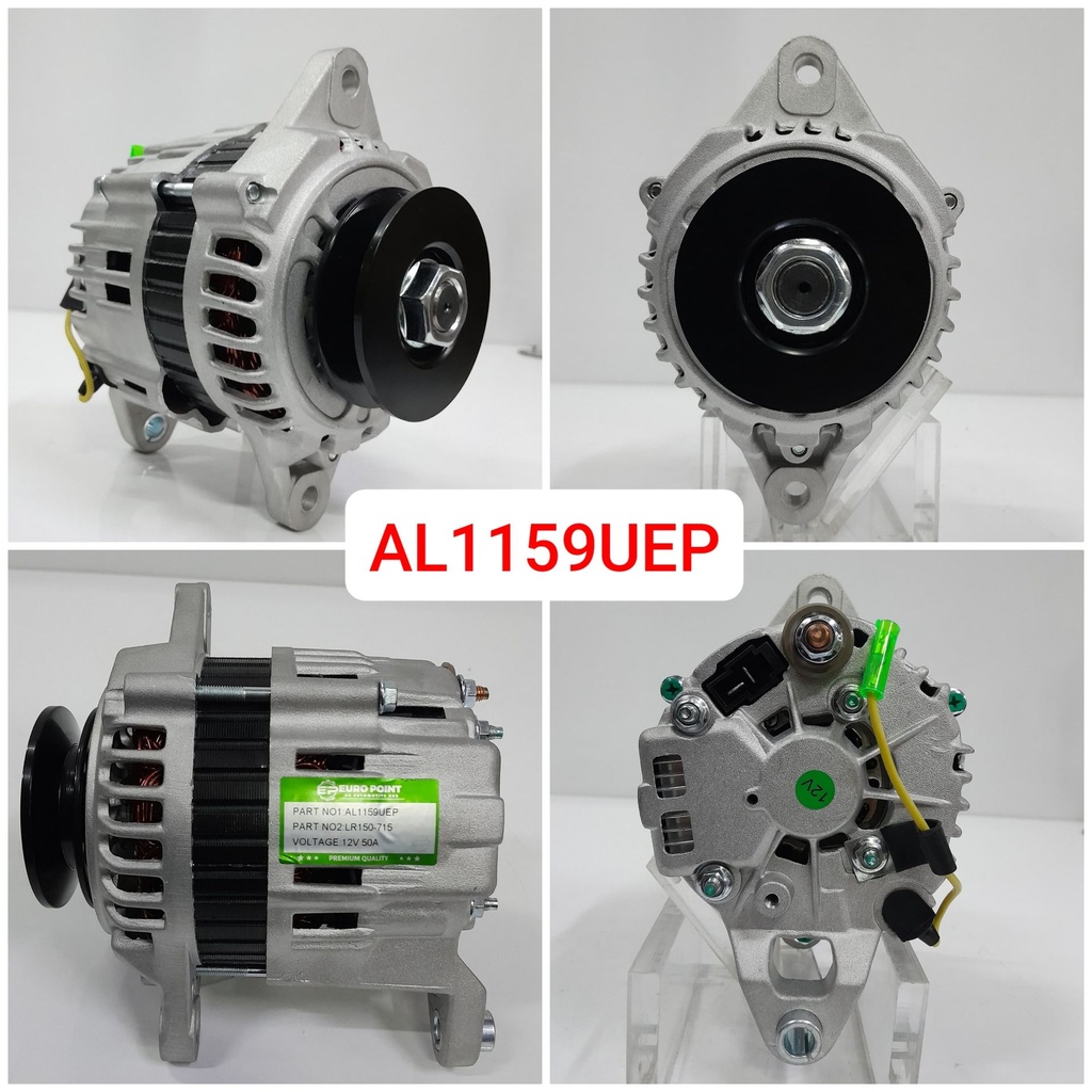 AL1159UEP-FRKLFT SMALL OM HITCI 4FF 12V 50A B/GR ALTERNATOR