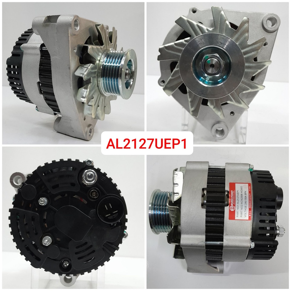 AL2127UEP1-DTZ CNA HOWO 24V 55A 8PK LONG EAR 4P ALTERNATOR