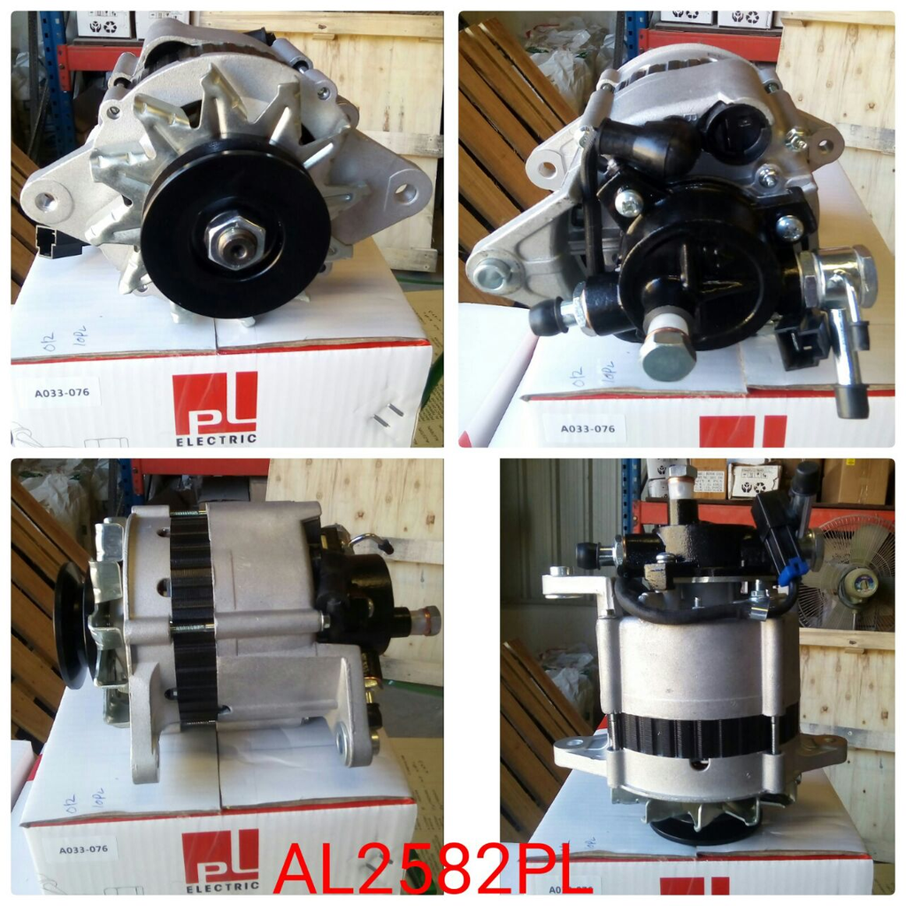 AL2582PL-NISSAN SD22/25 24V 35A 5FF 98MM 3PIN 1V+PUMP ALTERNATOR