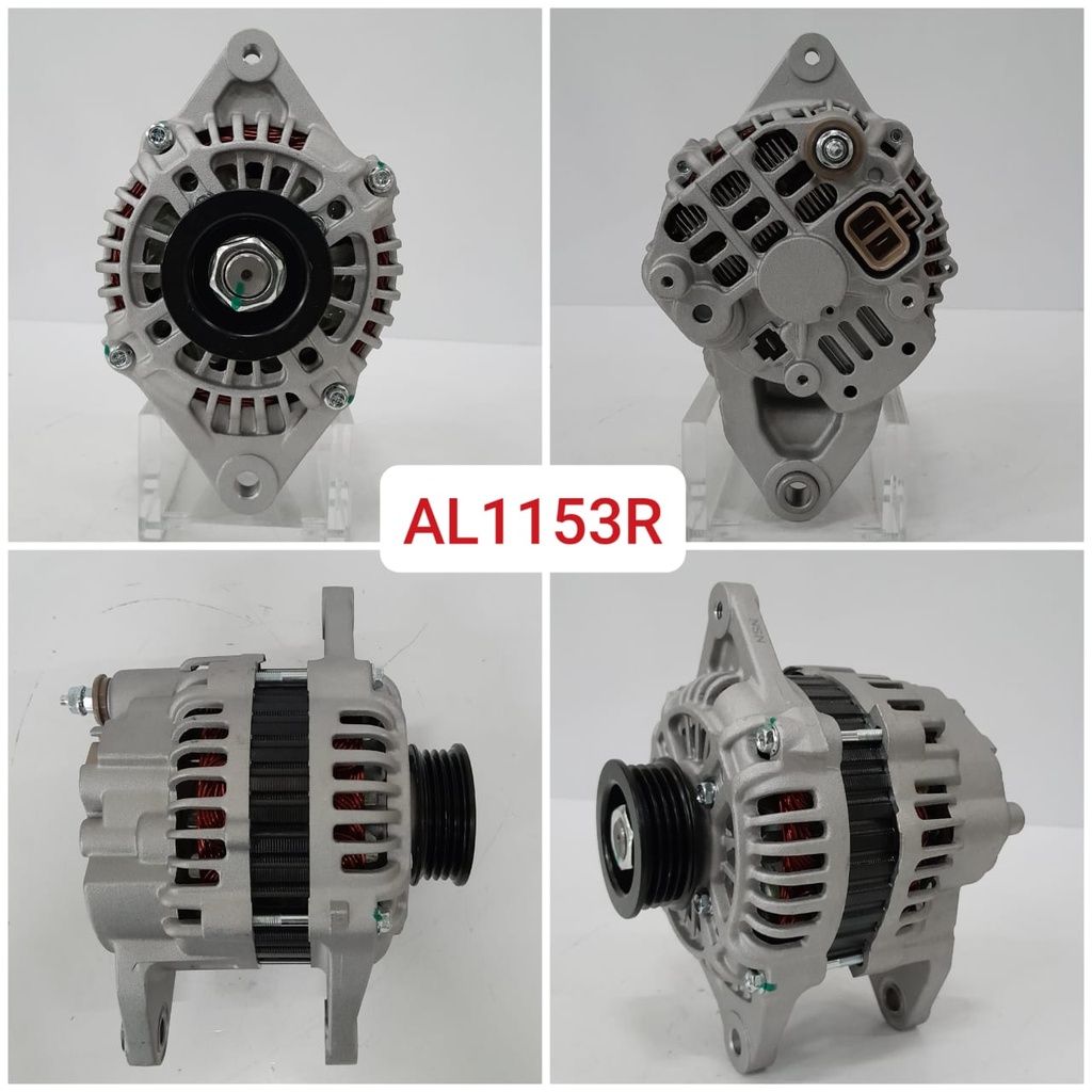 AL1153R-12V 85A  L R(IG) WITH W CONNECTION 4PK PULLEY ALTERNATOR