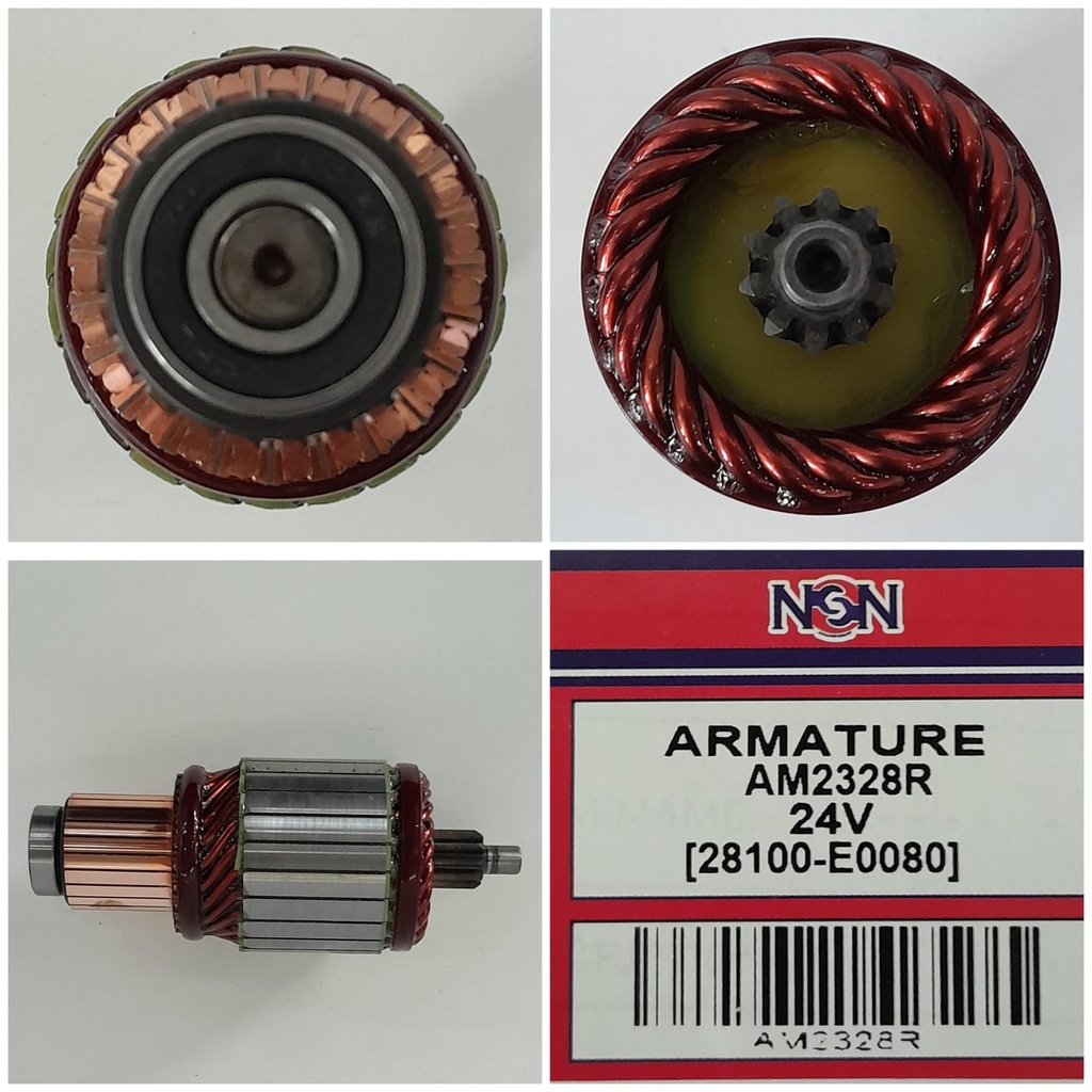 AM2328R-HINO J08C OEM 24V ARMATURE