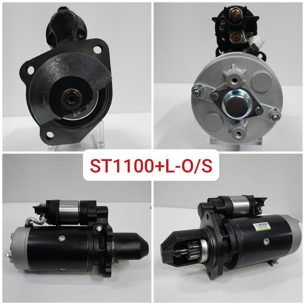 ST1100+L-O/S-HYSTER OEM 12V 10T RHO O/SEAL STARTER