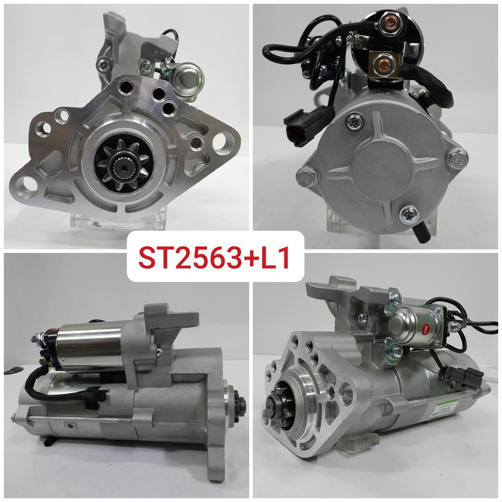 ST2563+L1-MITS CANTER 4D33 24V 9T STARTER MOTOR+SAFETY