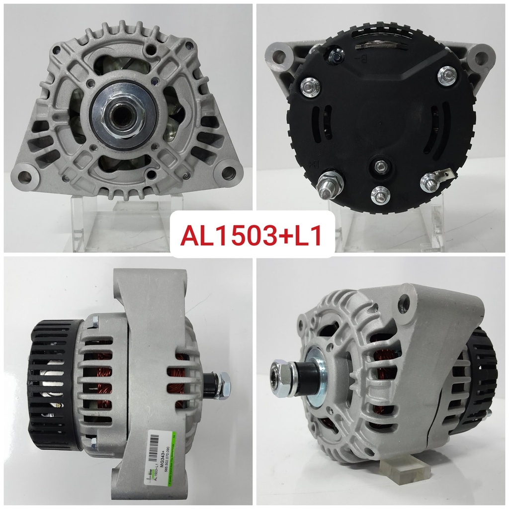 AL1503+L1-ROLLER ISKRA 12V 10PK H2H147MM ALTERNATOR  