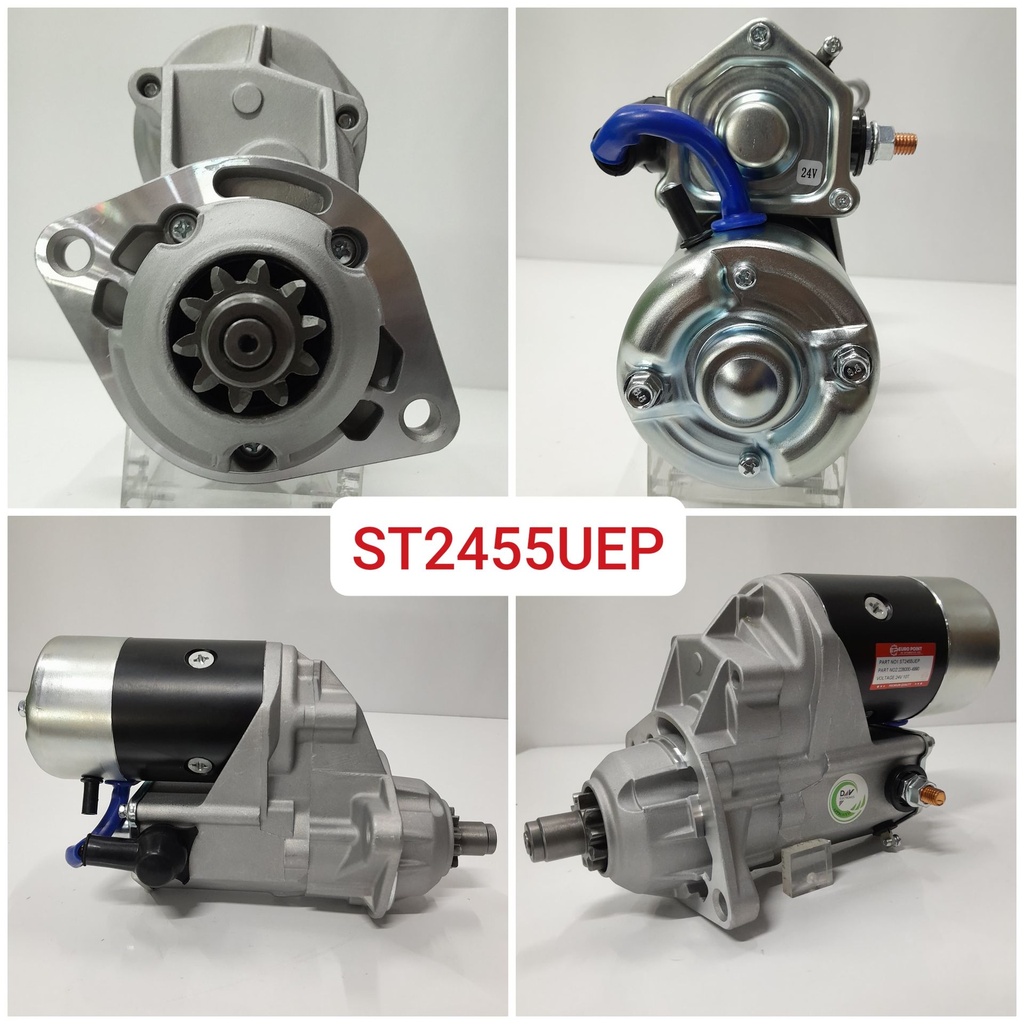 ST2455UEP-KOMATSU ND S6D102 24V 10T STARTER