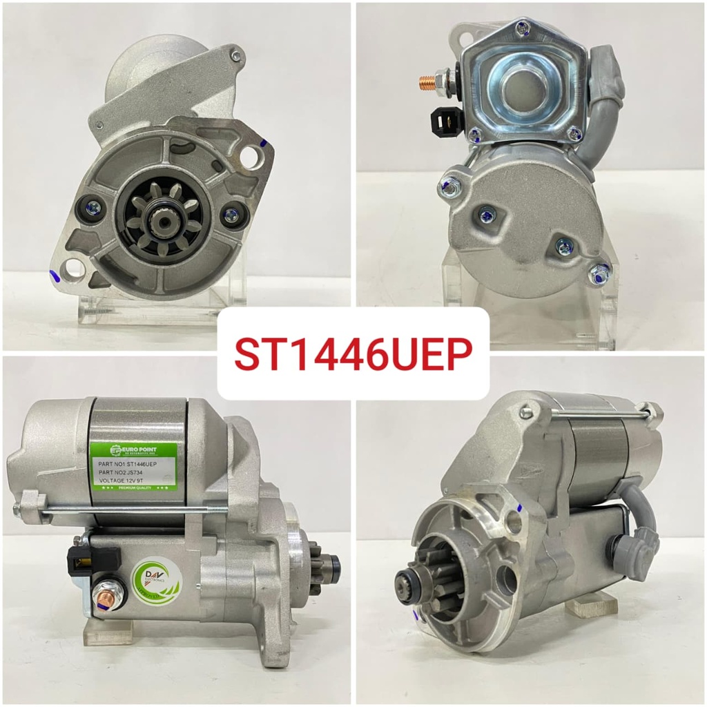 ST1446UEP-KUBOTA S/BODY ND OEM 12V 9T 34mm STARTER MOTOR