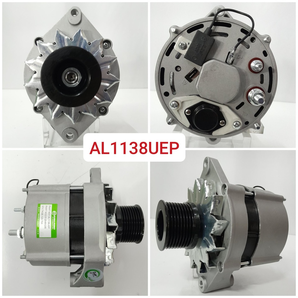 AL1138UEP-DTZ (I) 12V 65A 2EAR 8 PK PULLEY ALTERNATOR