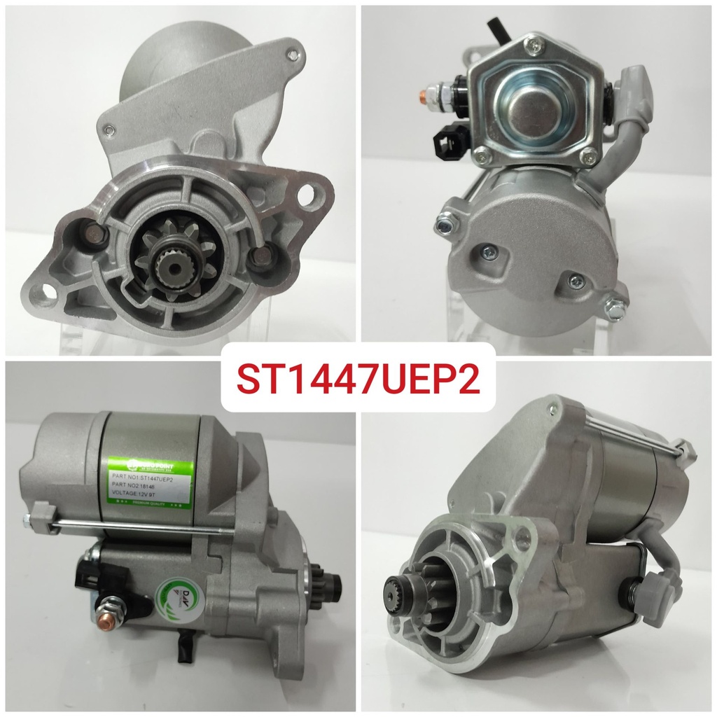ST1447UEP2-KUBOTA ND 12V 9T 1 CYL STARTER MOTOR