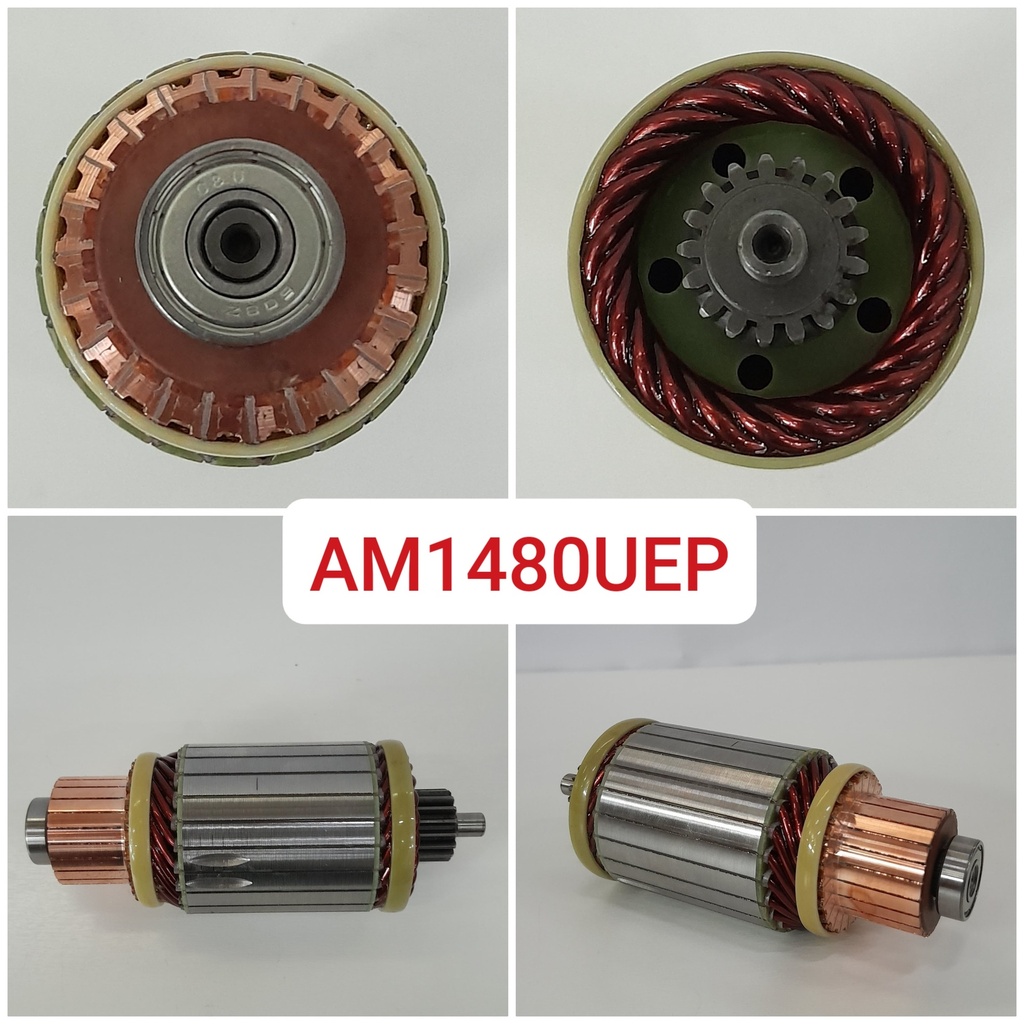 AM1480UEP-CLARK FORKLIFT 12V 17 SP ARMATURE ASSEMBLY