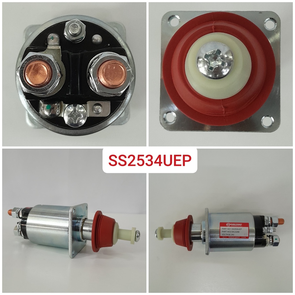 SS2534UEP-M/ACT 24V 4BOLT SOLENOID SWITCH