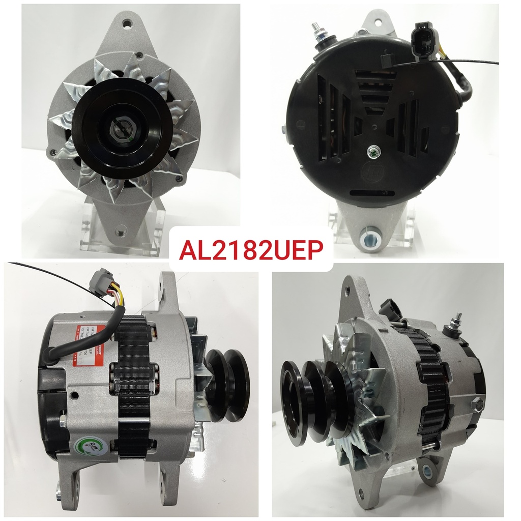 AL2182UEP-HINO J08C 24V 80A 4P WHITE GRIP ALTERNATOR